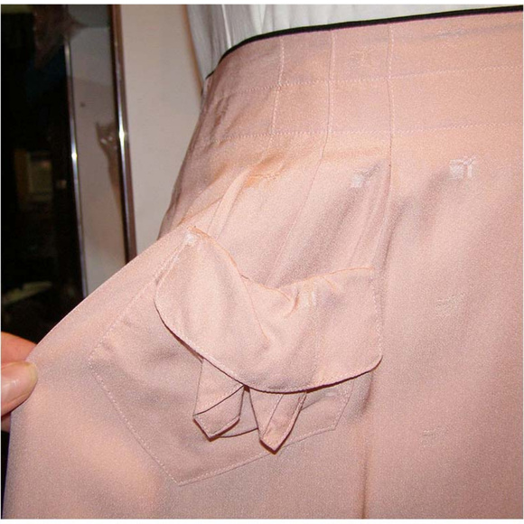 SEE by Chloe cute Silk skirt size 8 Parisian chic - Picture 5 of 8